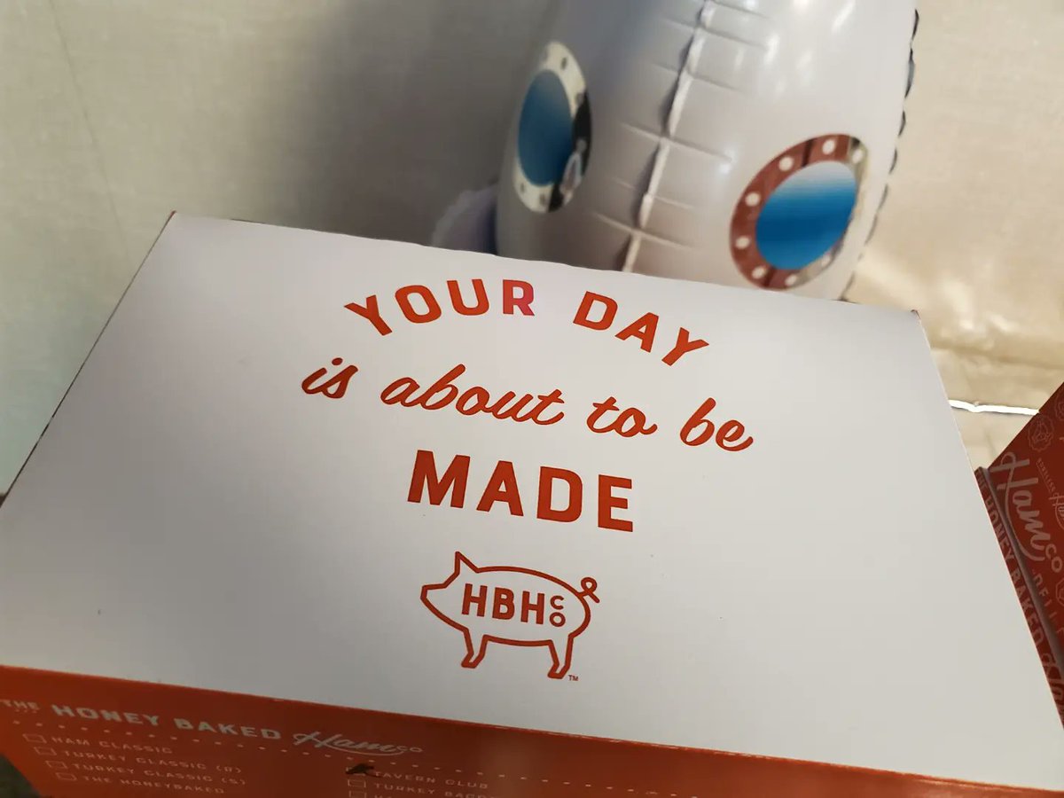 2KSchool's tweet photo. Day 3 of Staff Appreciation Week: "Our Staff is out of This World!" Students gave teachers thank you cards, we celebrated years of service &amp; staff superlatives and lunch was catered by Honey Baked Ham! 
#2kschool #OneoftheBest #OurStaffIsOutOfThisWorld #StaffAppreciationWeek23 https://t.co/iCDt6cNQeS