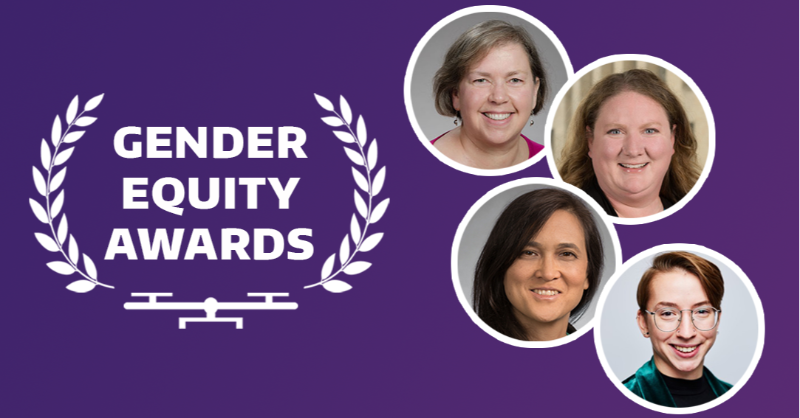 UWDeptMedicine's tweet photo. 🎉Congratulations to the 2023 recipients of our Gender Equity Awards!🎉
#UWDOMGenderEquity 

Monica Fawthrop, Dr. Erin Kross @uwpccm and Dr. Judith Tsui @UW_DGIM are the recipients of the Mentorship Awards and Lex Powers @UW_GCGP is the recipient of the Trailblazer Award.