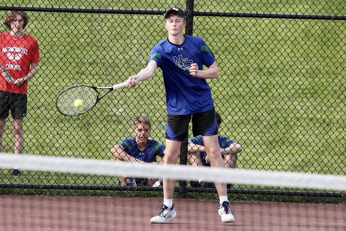 CNSAthletics's tweet photo. Congratulations to @cnstennis for BIG win over BVille today 4-3. https://t.co/1NtLqYjStS