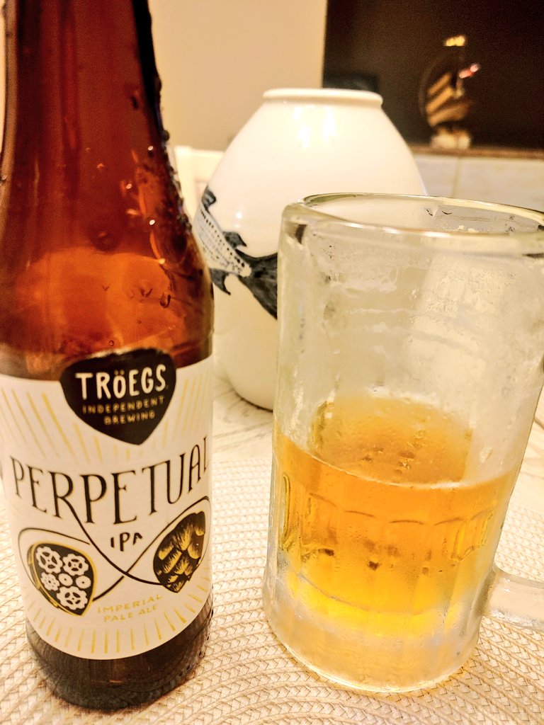 Karen on Twitter "Indulging in TRoEGS Perpetual IPA Imperial Pale Ale