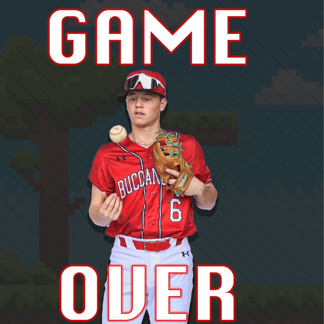 ahsbucsbaseball's tweet photo. 🕹️ 🅶🅰🅼🅴 🅾🆅🅴🆁 🕹️

Class of 2024 RHP Logan Grass broke the single-season record for saves in a season.

Grass was seven for seven in save situations while racking up some remarkable numbers:

32 IP
1.31 ERA
0.75 WHIP
.157 Opponent Batting Average https://t.co/DTbncJLJg1