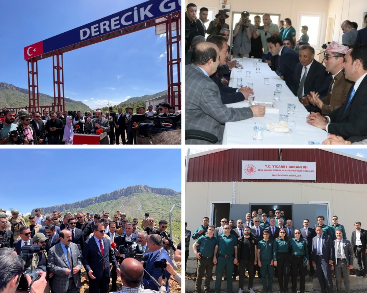 Valimiz Sayın <a href="/idrisakbiyik/">Dr. İdris AKBIYIK</a>,Erbil Türkiye Başkonsolosumuz Memet Mevlüt Yakut,Derecik kaymakamımız ve beraberimizdeki protokol üyeleriyle birlikte Derecik İlçemizde bulunan Umurlu Sınır Kapımızın açılışını gerçekleştirdik.

Hayırlı olsun...🇹🇷🇹🇷🇹🇷