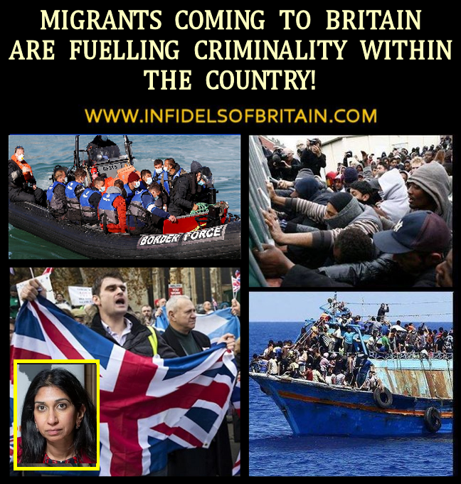 IOBOFFICIAL's tweet photo. MIGRANTS COMING TO BRITAIN ARE FUELLING CRIMINALITY WITHIN THE COUNTRY! #tory #brexit #WTO #nigelfarage #brino #brexitinnameonly #brexitshambles #brexitfarce #globalist #invasion #NWO @kensingtonRoyal @clarenceHouse @RoyalFamily @DonaldJTrumpJr https://t.co/GIysw1hMsh https://t.co/VrSHWF14jr