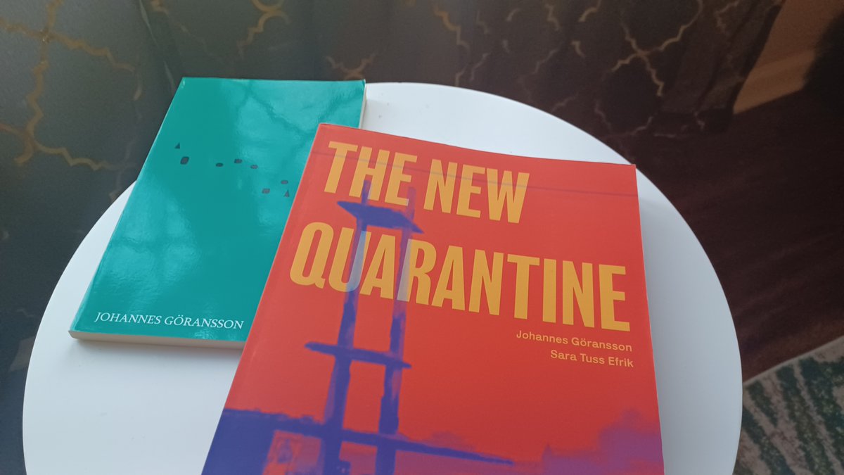 "YOU CAN ONLY HEAR THE IMPOSSIBLE VOICES / WHEN YOU BURN DOWN THE QUARANTINE" 

Sara Tuss Efrik and @JohannesGoranss's THE NEW QUARANTINE is now available from <a href="/incastellated/">𝕴𝖓𝖘𝖎𝖉𝖊 𝖙𝖍𝖊 𝕮𝖆𝖘𝖙𝖑𝖊</a>: 

asterismbooks.com/product/the-ne…

Watch film below. Footage by Efrik, edited by me: 
youtube.com/watch?v=SNbOXL…