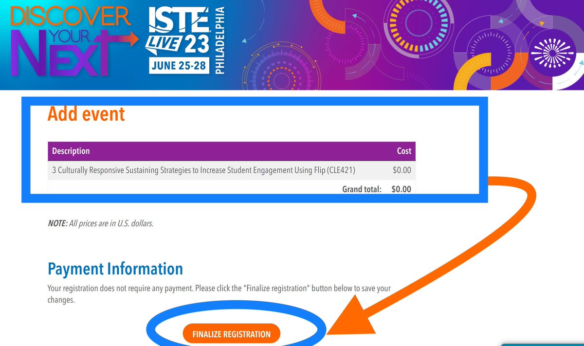 🪑Seats are filling up quick! 

30 Global Educators:

🫶🏾Teachers
🫶🏾 Principals
🫶🏾Tech Coaches
🫶🏾Researchers
🫶🏾College Professors
🫶🏾Post-Doc Students 
🫶🏾Chief Relations Officers 

have pre-registered for this hands-on exploratory #ISTELive 23 session! 

Don’t miss out‼️