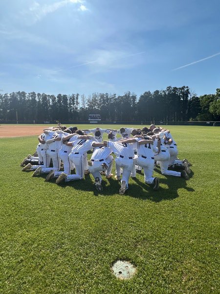 BroughtBaseball's tweet photo. Thank you Seniors! We finish the year 14-9 overall and 9-1 in the Cap-6. 2023 Cap-6 Champions! #23CAPS https://t.co/OjIlVMo5Pq