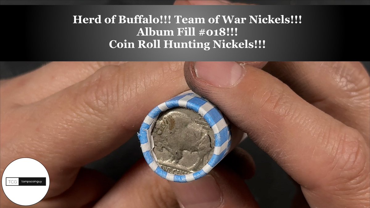 TampaCoinGuy's tweet photo. Just uploaded my latest nickel hunt. Herd of Buffalo!!! Team of War Nickels!!!

https://t.co/LBm8aBN9WT

#silvercoins #coinrollhunting #coin #coins #coincollecting #coincollection #coinweek #coinlife #silvercoin #coinhunting #nickels #warnickels #silvernickel #buffalonickels https://t.co/7TL0Pa1uCv