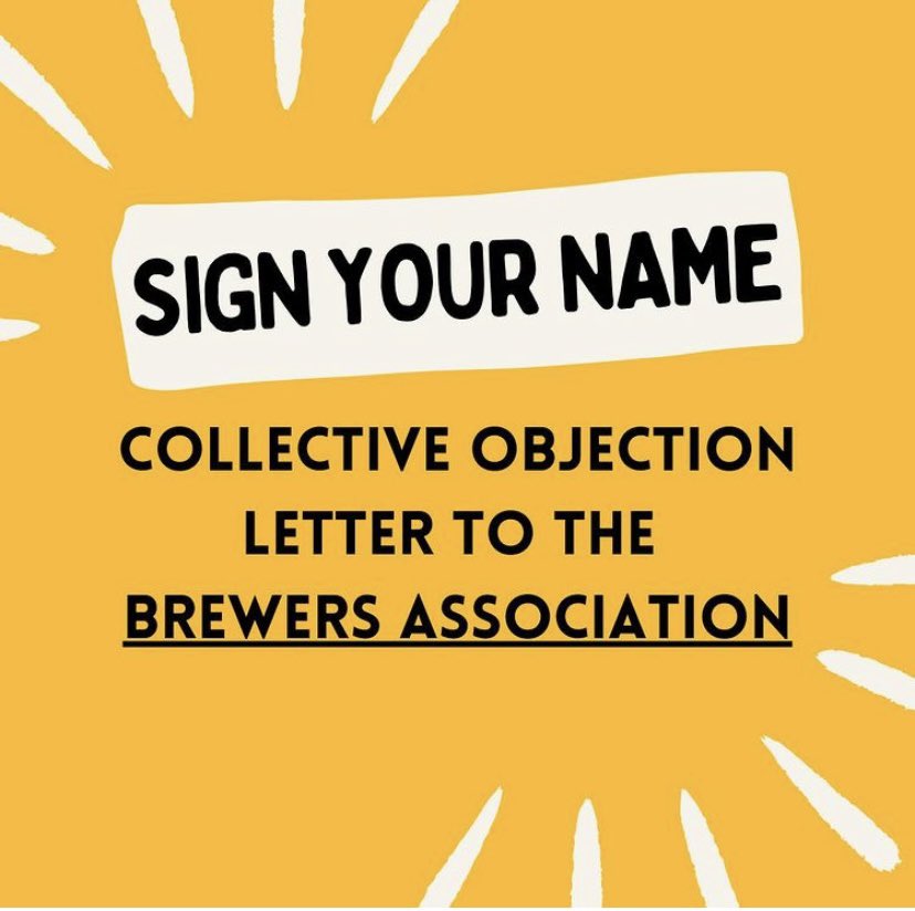 More about important call to action regarding the #CraftBrewersCon in Nashville this week⬇️

If you have been aware of what's been happening in Tennessee, take the time to read through the collective letter to the Brewers Association  & sign the petition
docs.google.com/forms/d/e/1FAI…