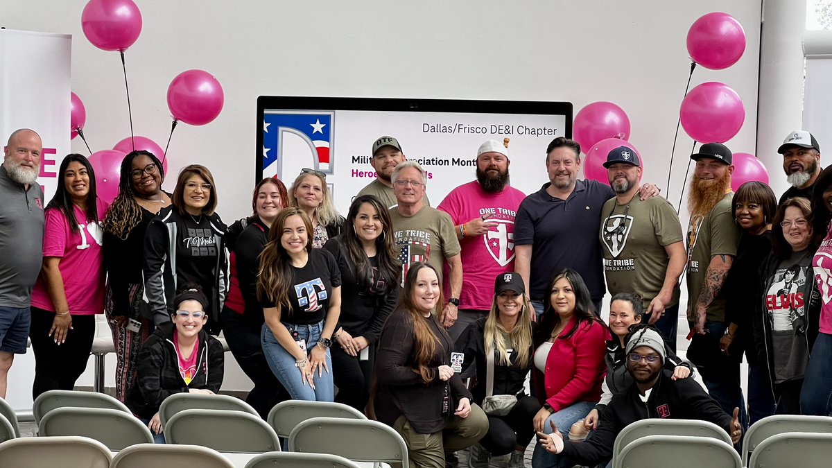 Terrell Mobile Store partned up with our friends @tmobile CEC in Irving, TX; providing the UN-CARRIER experience for customers AND employees round-the-clock. 

Thank you to <a href="/OneTribe_22KILL/">One Tribe Foundation</a> for paying us a visit as they gear up for <a href="/CarryTheLoad/">Carry The Load</a> 2023 #memorialday #wewontstop