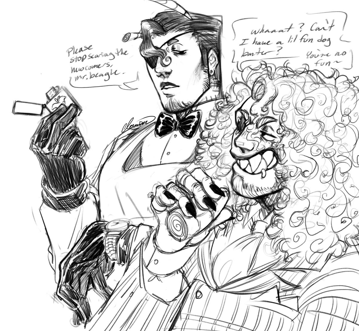 _SimplyTheMost_'s tweet photo. // naw you guys don't understand i'm not ok,,,

MAFIA HOWDY IS STRAIGHT UP JUST (nsfw text ref warning) "Your daughter calls me daddy too." LIKE??? SIR??? HELLO???

DONT,,,DONT GET ME STARTED ON BARNABY,,, https://t.co/FqxZJCpfHe