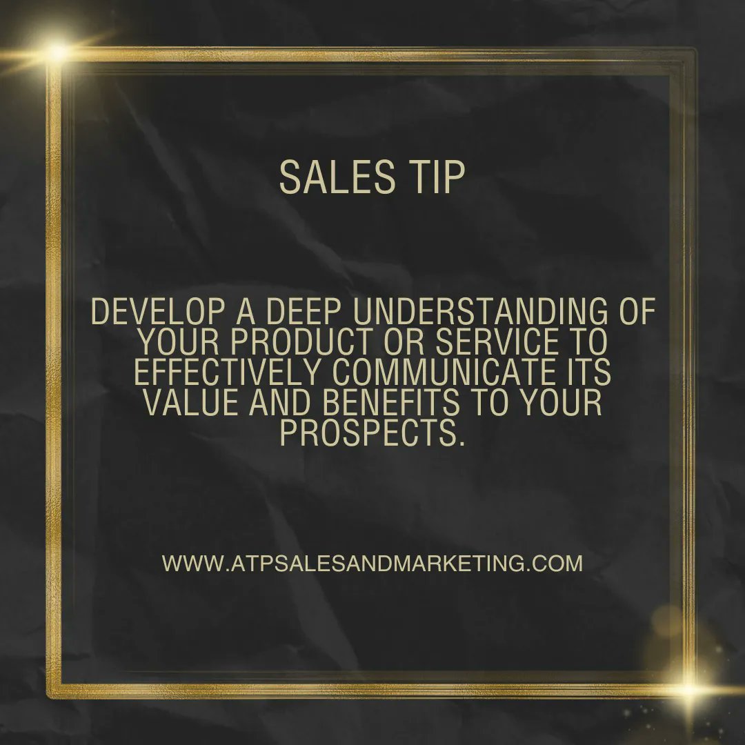 🧠 Unlock sales success with deep product & industry knowledge! 🎯 
1️⃣ Address objections confidently 
2️⃣ Tailor your pitch 
3️⃣ Understand customer concerns & offer better solutions 
4️⃣ Build trust & credibility
💪 #SalesTips #ProductKnowledge