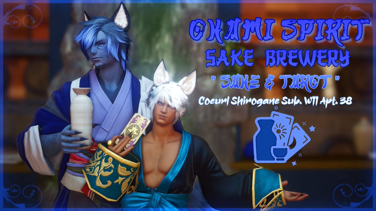 nraidnetwork's tweet photo. ŌKAMI SPIRIT BREWERY: TAROT &amp; SAKE 🍶🍶
In a small traditional brewery roams spirits, booze, and the opportunity for your fortune to be read. 

🔮WHEN: Tonight @ 8PM - 11PM EST
🍙WHERE: Coeurl | Shirogane Sub. W11 Apt. #38
🎴SITE: https://t.co/crkIhFcB3y https://t.co/4pE7E2tyfx