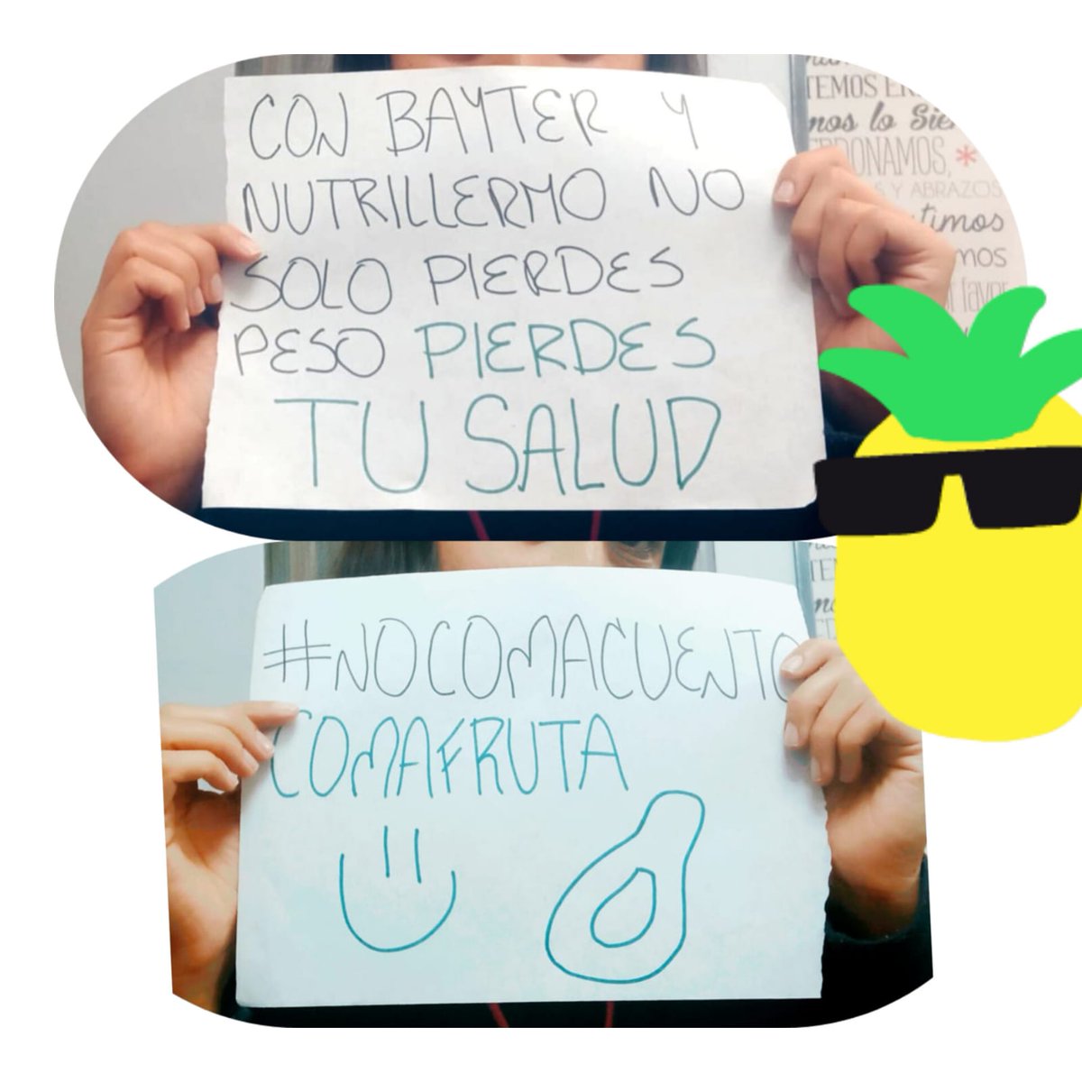 Andres1601R's tweet photo. ¿@DrBayter seguira haciéndose el de la vista gorda con sus declaraciones?

No solo pierdes peso y tus salud, también el dinero 

 #NoComaCuentoComaFruta https://t.co/xJ50uPMi36