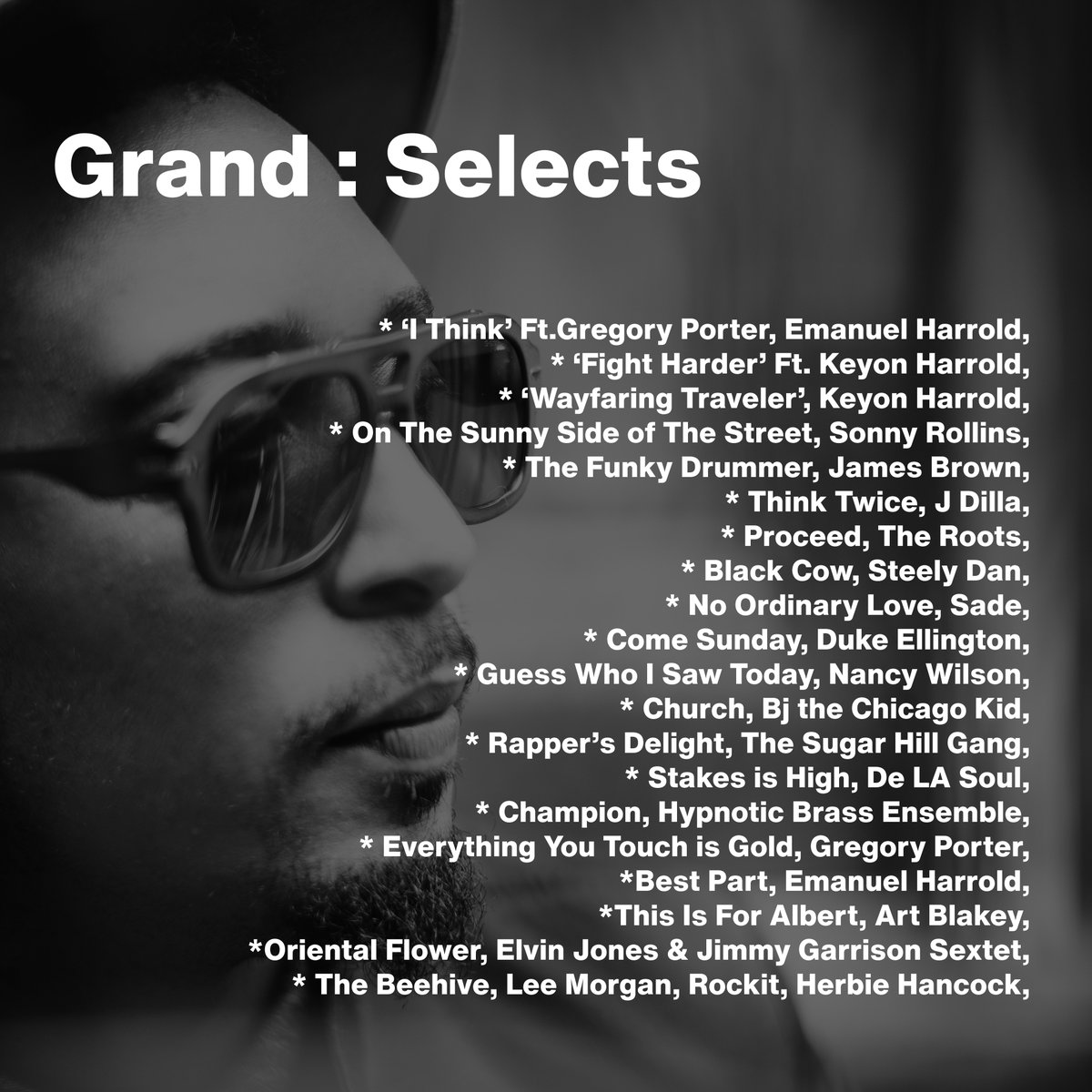 Tony Minvielle (@tonyminvielle) on Twitter photo To Listen - grandselects.com/index.html
Drummer / Composer / Producer <a href="/EFM_EHarrold/">Emanuel Harrold</a> #EmanuelHarrold is our latest Grand Selects curator To Listen - grandselects.com/index.html
Drummer / Composer / Producer <a href="/EFM_EHarrold/">Emanuel Harrold</a> #EmanuelHarrold is our latest Grand Selects curator