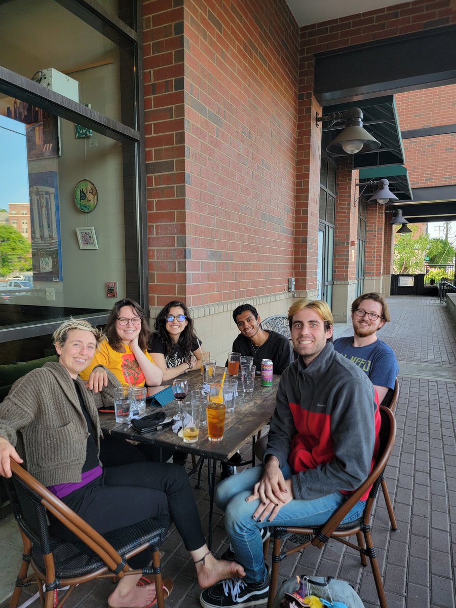 umdeso's tweet photo. Celebrating our 2022/23 ESO #InsectTerps  🐝🌈🌻 thanks for all your hard work over the last year: @taismattoso @KatyCiola, Angela Saenz, Eric Hartel, Brendan Randall, Sankara Ganesh @UMDEntomology https://t.co/0qMVtn2NlH