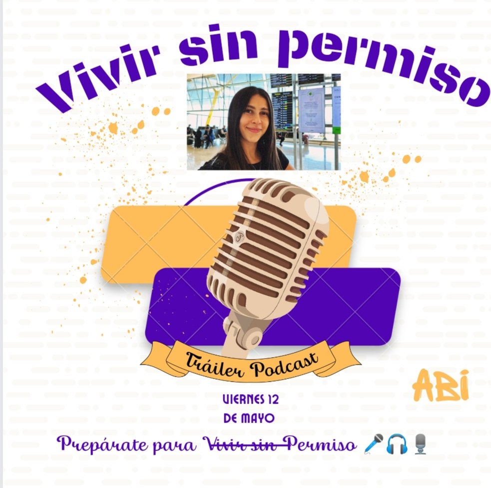 Gloricf27's tweet photo. Vivir sin permiso será una opción,  casi nos trae su tráiler ALERT 🎙️🎧 Recuerden enviar sus anécdotas y demás a  vivirsinpermiso.show@gmail.com https://t.co/i5vOx6Qpq6