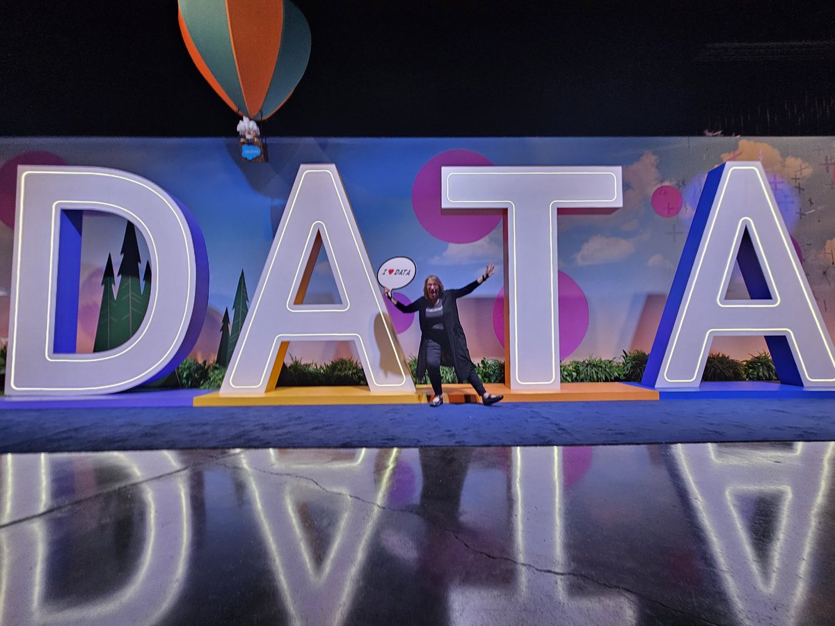 #data23 rocks.  Good to be back in person with the #datafam