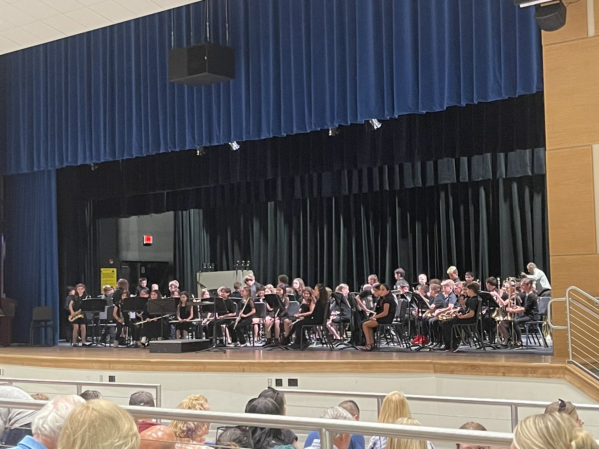 The 4th and 5th grade band rocked it tonight!!!