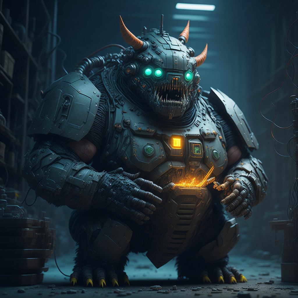 StratoAxie's tweet image. I created this mech using Leonardo AI, representing the strength and solidity with which Axie infinity the Ronin network has grown in the last year. We keep building, we keep growing! 
#AiArtCommunity #AxieInfinityAI #AiContest #AiArtContest