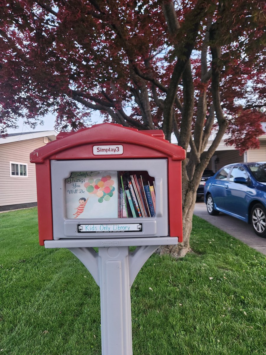 I get so much joy when I get to refill the kids only book bin because people are using it.
#freelibrary #kidsneedbooks