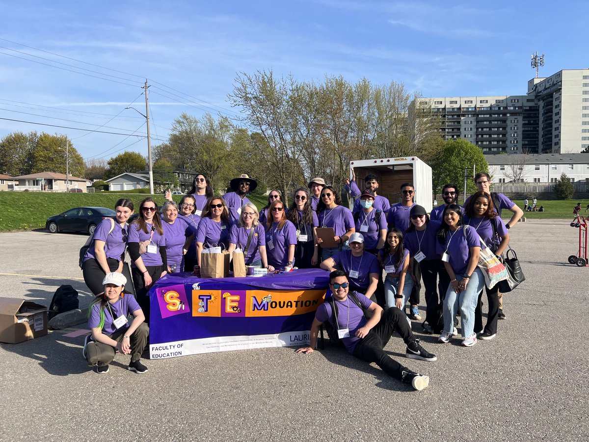 mariacanwill's tweet photo. Fantastic STEMovation event today  including hundreds of students and their families at Hillside School in Kitchener. Thank you ⁦@LaurierEdu⁩ faculty and teacher candidates for your organizational skills! ⁦@aebeek⁩ ⁦@jennifes_jm⁩ and team! https://t.co/qH6rVmdQ0o