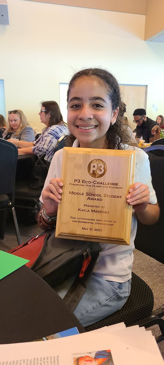 So proud to represent <a href="/STrailMiddle/">Silver Trail Middle School - Home of the Mustangs</a> at the #P3Challenge awards with <a href="/LynnLouis18/">Lynn Louis</a>. And, to top it all off,  we came in 🥇first place in the Curriculum Integration category. Since we are writing our curriculum, it was a great recognition. Thank you to <a href="/BCPSAppLearn/">BCPSAppliedLearning</a> and <a href="/BrowardSTEM/">Broward STEM</a>