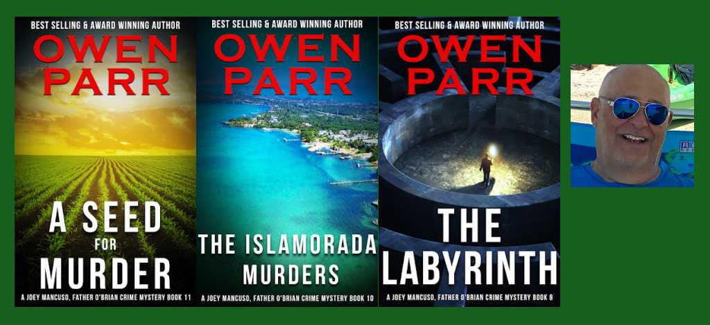 Owen Parr is the #author of 'A Seed for Murder' #mystery 'The Islamorada Murders' #crime 'A Deadly Scam' 'The Labyrinth' independentauthornetwork.com/owen-parr.html #amreading @owenparrnovels #bookboost #iartg #ian1