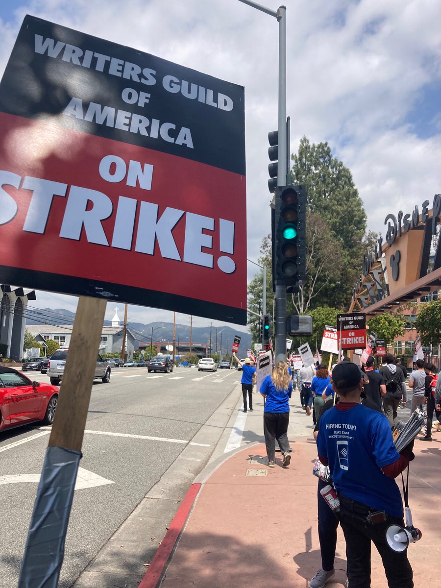 #WGAStrike 
Support your local screenwriter.