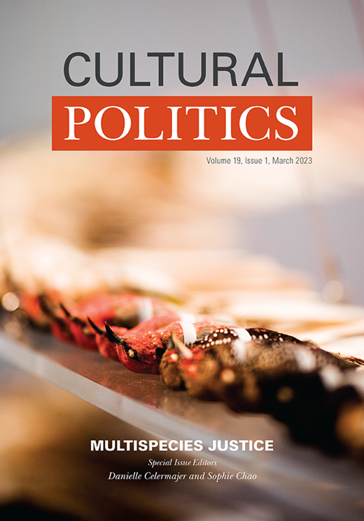 Sue Reid (@suereid24) on Twitter photo Out now: 🔥Multispecies Justice🔥 CP's special issue co-edited by Sophie Chao & <a href="/danycelermajer/">@DanyCelermajer</a>. Contributors: <a href="/dalia__nassar/">dalia nassar dalianassar.bsky.social</a>, @Prof_Margaret, Hayley Singer, Sria Chatterjee <a href="/AstridaNeimanis/">Astrida Neimanis</a> <a href="/DRuizSerna/">Daniel Ruiz-Serna</a>, <a href="/WinterChristine/">Dr Christine Winter</a> Ravi Agarwal, David Brooks, Janet Laurence & me <a href="/DukePress/">Duke University Press</a> Out now: 🔥Multispecies Justice🔥 CP's special issue co-edited by Sophie Chao & <a href="/danycelermajer/">@DanyCelermajer</a>. Contributors: <a href="/dalia__nassar/">dalia nassar dalianassar.bsky.social</a>, @Prof_Margaret, Hayley Singer, Sria Chatterjee <a href="/AstridaNeimanis/">Astrida Neimanis</a> <a href="/DRuizSerna/">Daniel Ruiz-Serna</a>, <a href="/WinterChristine/">Dr Christine Winter</a> Ravi Agarwal, David Brooks, Janet Laurence & me <a href="/DukePress/">Duke University Press</a>