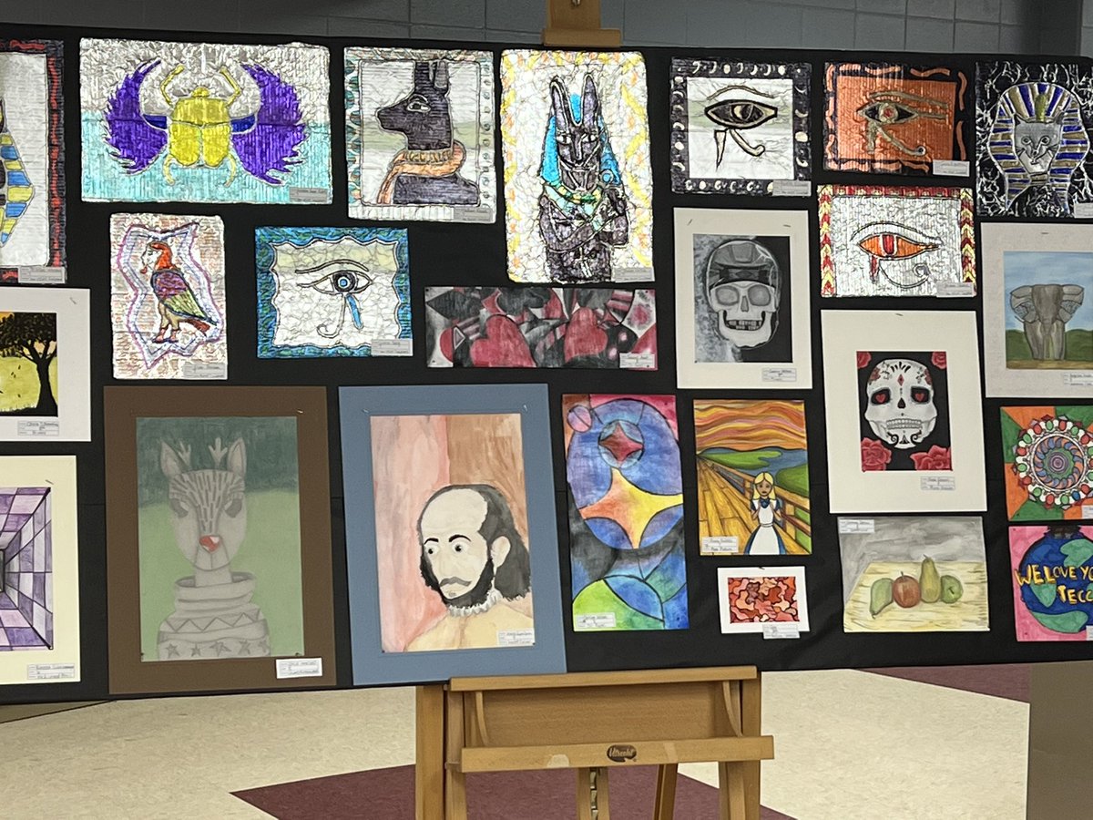 Great turnout for the <a href="/MAMSHighlights/">MAMS</a> Art Show. Over 100 pieces on display from our talented students. <a href="/PrincipalMCW/">Michael C. Wells</a> <a href="/MARSDNJ/">Matawan-Aberdeen</a>