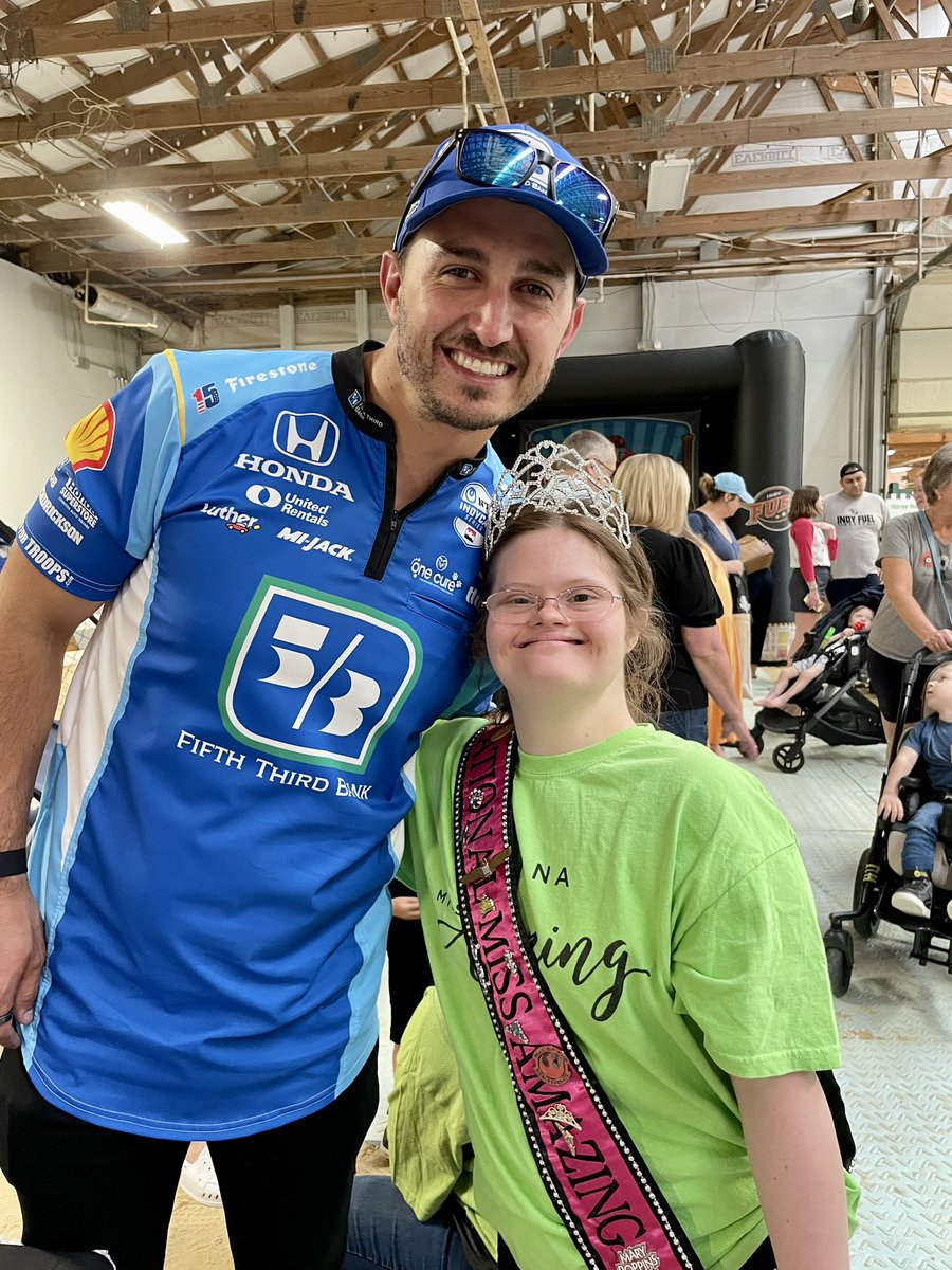jennydep's tweet photo. @GrahamRahal don’t forget to tell your dad he is Mickey’s grandma’s favorite driver!! 😂 https://t.co/gLm1KN8dcS