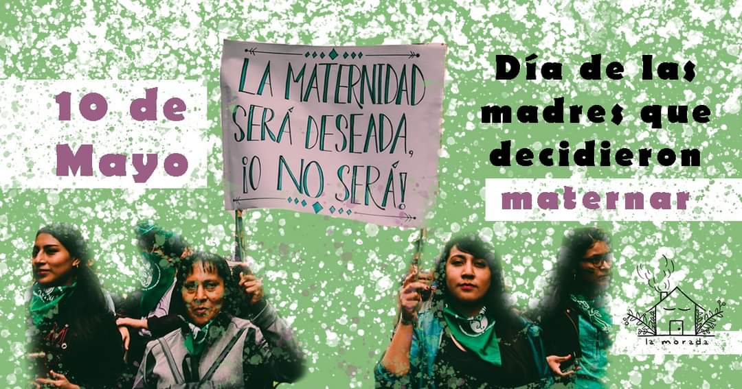 📌#10DeMayo | #DíaDeLasMadres | Continuamos tejiendo redes para que ejercer la maternidad no sea una imposición jamás ni por el Estado, ni la dogma, mucho menos los grupos antiderechos.
#AbortoLegalPuebla 💚🏳️‍⚧️