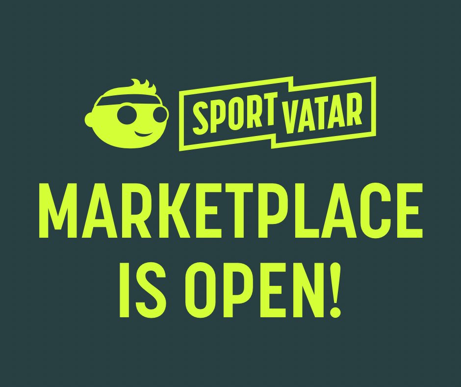 The <a href="/sportvatar/">Sportvatar</a> Marketplace is open!

Rush to get your sportflames 🔥and sportbits on the secondary market!