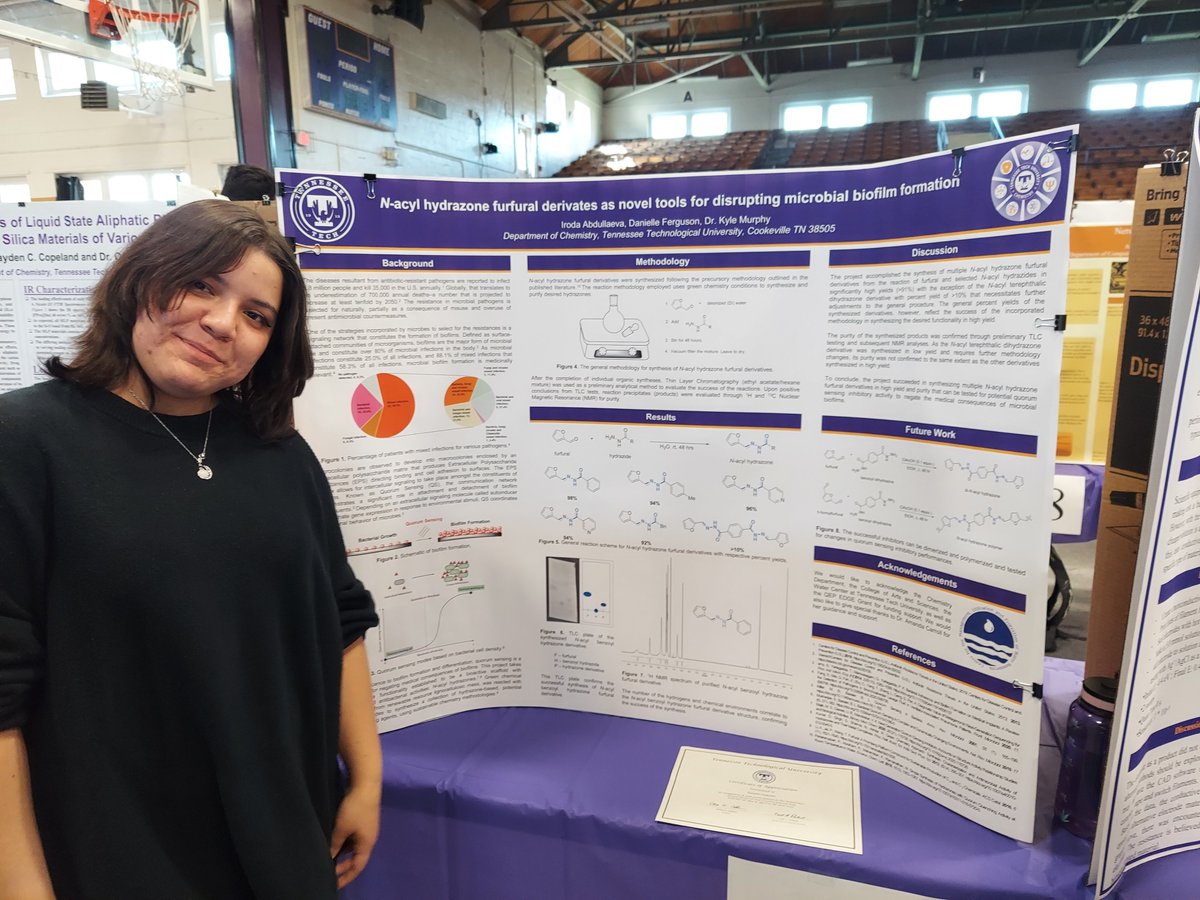Kyle Murphy, PhD (@kylemurphyphd) on Twitter photo Had a few researchers from the Murphy Lab presenting their work last month at <a href="/tennesseetech/">Tennessee Tech</a>'s #researchday! Had a few researchers from the Murphy Lab presenting their work last month at <a href="/tennesseetech/">Tennessee Tech</a>'s #researchday!