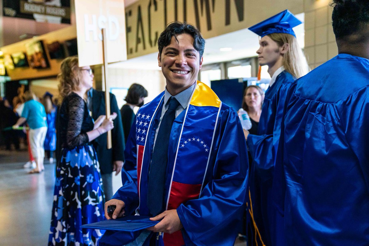 ForsythTechCC's tweet photo. ๐ Proud graduates, endless possibilities! ๐ Forsyth Tech's Commencement Ceremony marked the beginning of a new chapter for our #Trailblazers. Stay tuned for more snapshots of triumph and celebration throughout the week. #ForsythTechFamily #APlaceOfPromise #Classof2023 #FTGrad23 https://t.co/iQ3PG8jP46