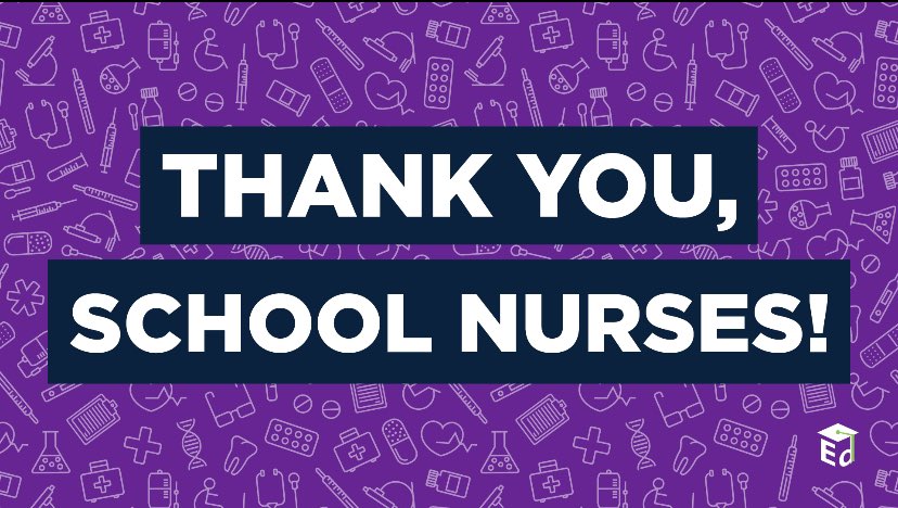 Thank you to our school nurse, Nurse Jen! I’m so thankful to work with you ☺️