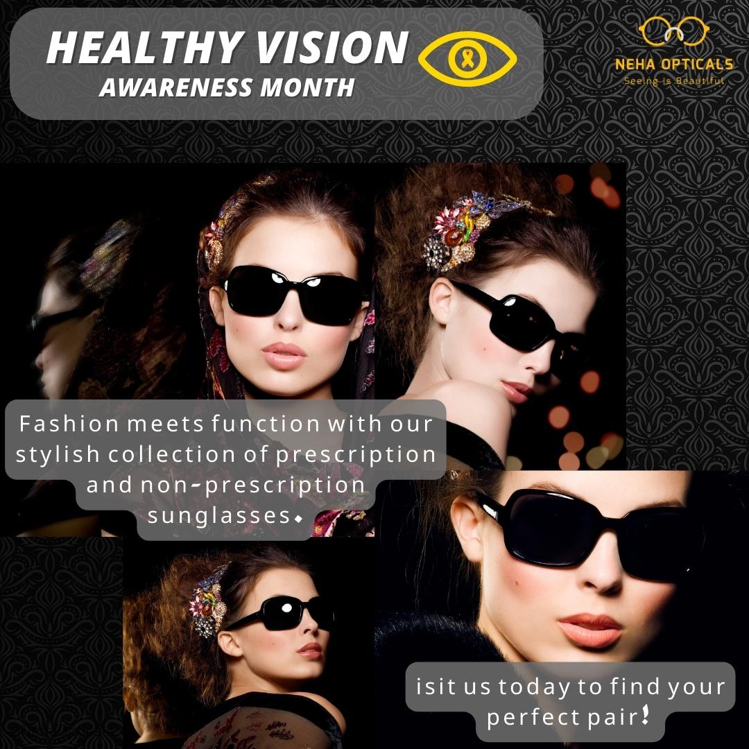 Nehaopticals_UL's tweet photo. 🚨 Fashion meets function with our stylish collection of prescription and non-prescription sunglasses. Visit us today to find your perfect pair!

#HealthyVisionMonth, #SunglassesFashion, #Nehaopticals, #Nehaopticalsbangalore, #opticalstores, #eyediseases, #eyecare, #eyehealth https://t.co/xy4FUbOgsc