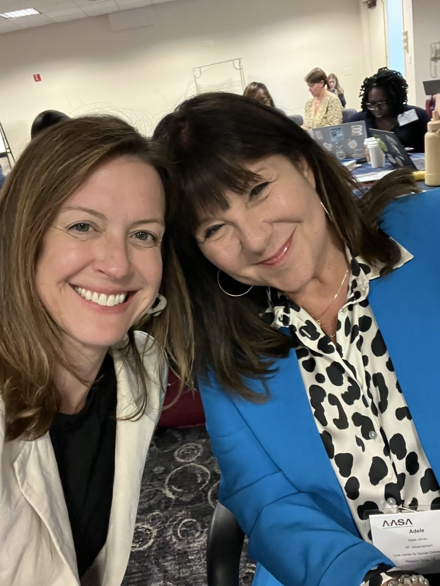 Jen Evans (@jenevanslcps) on Twitter photo Day #1 AASA Mental Health Leadership Summit focused on ways to expand student and staff mental health support. Met so many wonderful like-minded leaders and finally met one of favorite community partners in person, Adele Winter from <a href="/Cook_Center/">Cook Center for Human Connection</a> #MentalHealthAwareness Day #1 AASA Mental Health Leadership Summit focused on ways to expand student and staff mental health support. Met so many wonderful like-minded leaders and finally met one of favorite community partners in person, Adele Winter from <a href="/Cook_Center/">Cook Center for Human Connection</a> #MentalHealthAwareness