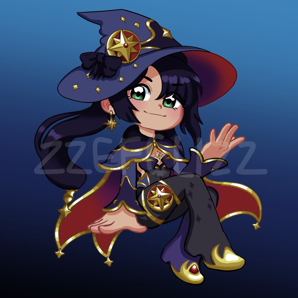 zzefelizz's tweet photo. Mona chibi doodle for stickers in the future!! :3

#genshinimpact #mona #digitaldrawing #doodle #sticker #fanart #anime https://t.co/FM5UECn0H3