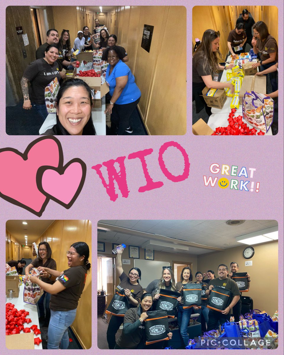WIO volunteering for ECWA <a href="/divine2wincom/">Trina Norman</a> <a href="/Shelby2017goair/">Shelby Jackson-Fox</a> #WIO #UPSers #RiseUp