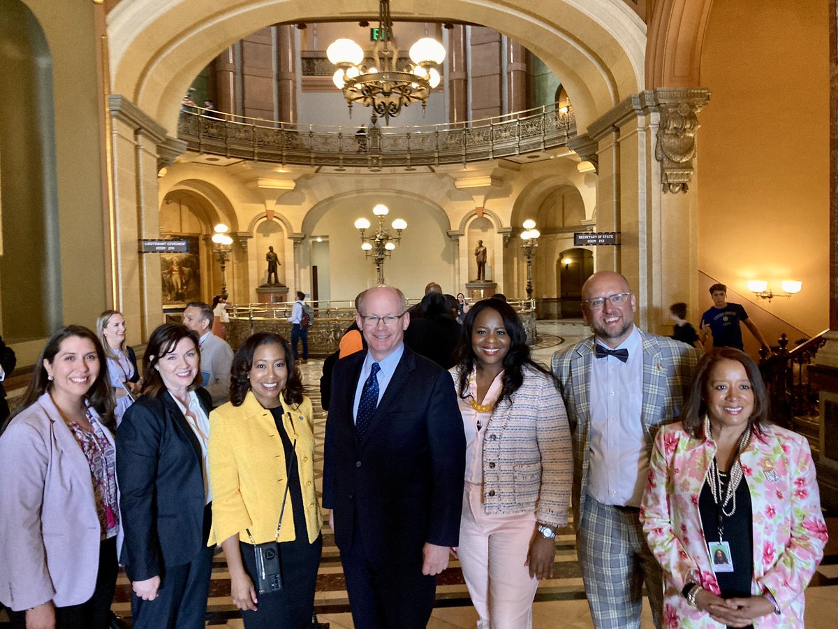 MWRDGC's tweet photo. We completed a successful legislative day at the Illinois State Capitol today in Springfield. In the Senate, on the House floor and in the community, thank you to our Illinois General Assembly for their unwavering support and #collaboration to protect our #Waterenvironment https://t.co/jOFyLohxLe