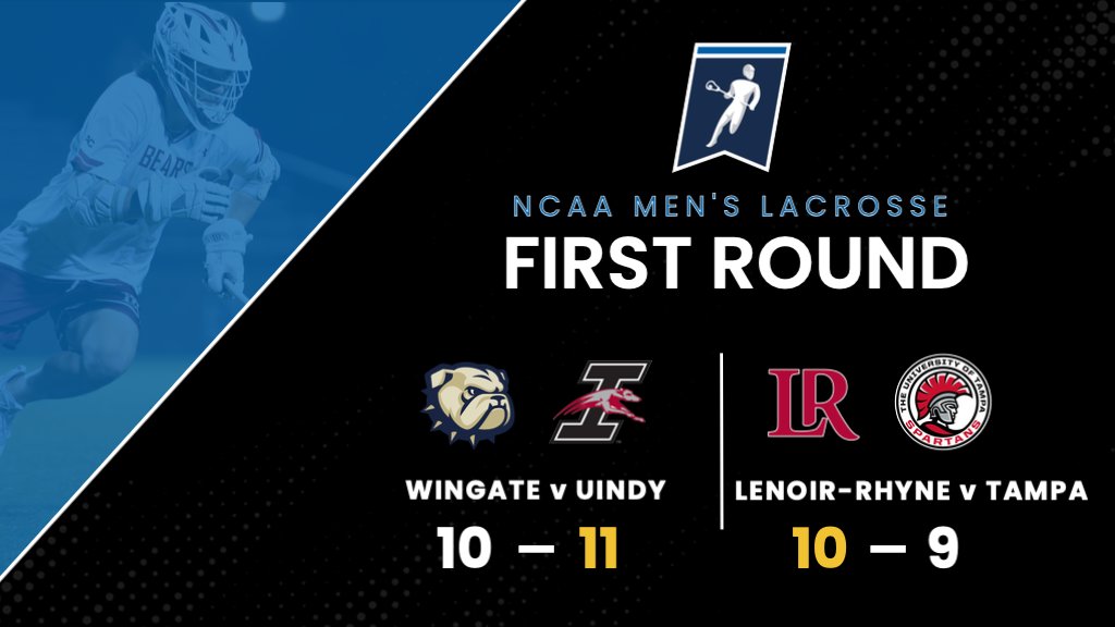 SAC_Athletics's tweet photo. ๐ฅ ๐ก๐๐๐ ๐ง๐ผ๐๐ฟ๐ป๐ฒ๐ ๐๐ถ๐ฟ๐๐ ๐ฅ๐ผ๐๐ป๐ฑ
Lenoir-Rhyne Defeats Tampa, Wingate Falls to UIndy in NCAA Tournament First Round
๐: https://t.co/Z5DLiZByXU
#MakeSACYours #SACMLAX https://t.co/bFf8oSAnmC
