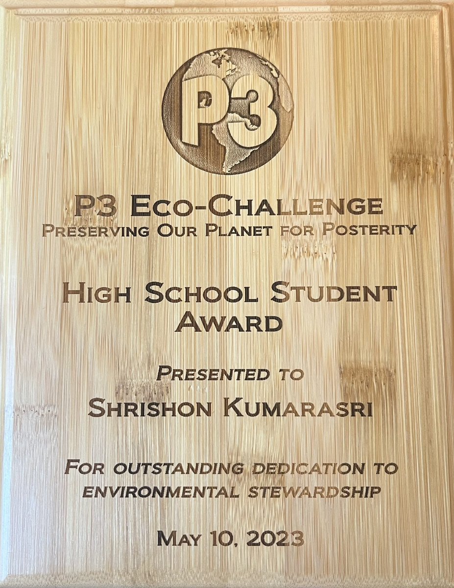 msformoso's tweet photo. Preserving our Planet for Posterity Awards!  And the winners are… Ms. Franklin for teacher of year… Shrishon Kumarasri for student of the year &amp; Miramar High, runner up for school of the year! AMAZING job by Mr. Lamarre, Ms. Franklin, @MiramarScience &amp; our #PatriotScholars! https://t.co/U10Le1Elxq