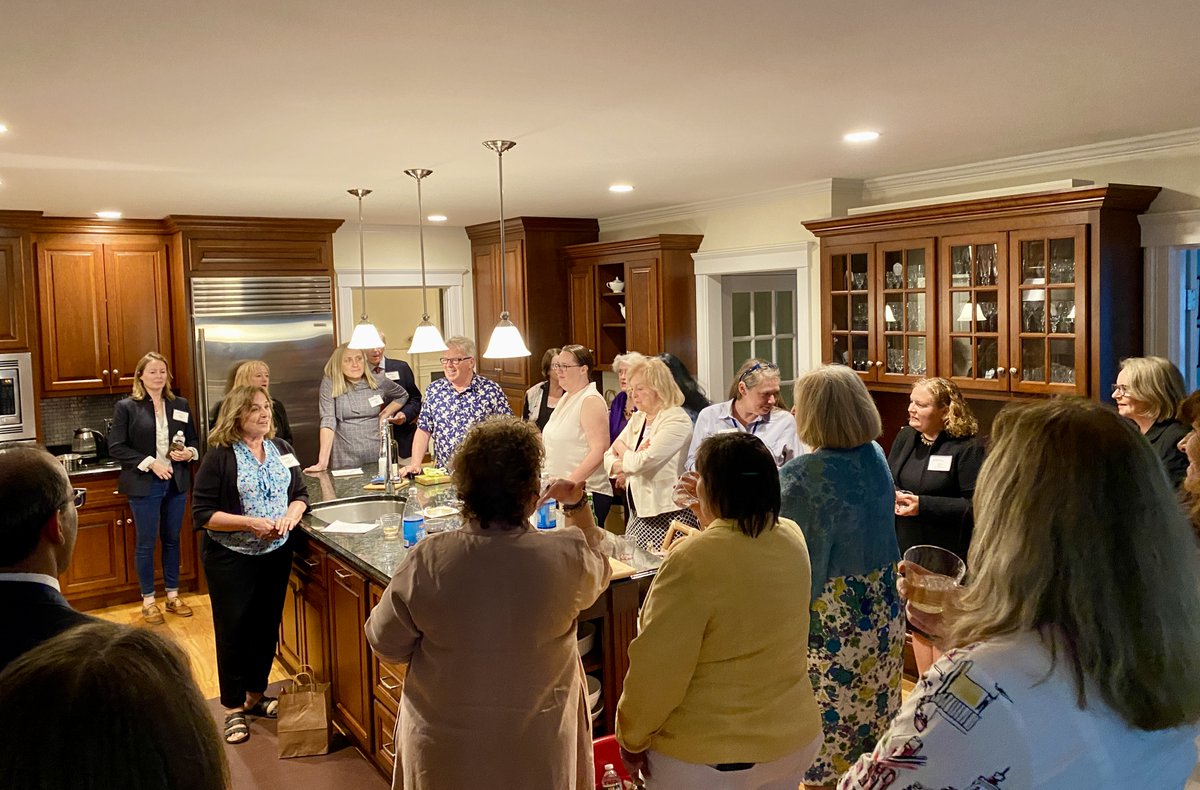 Thank you to Canada's Consul General to New England <a href="/RodgerCuzner/">Rodger Cuzner</a> for his hospitality in hosting a wonderful networking evening for Women in World Trade, NE. We had opportunities to forge new relationships and celebrate the many trade and other ties binding Canada and our region.