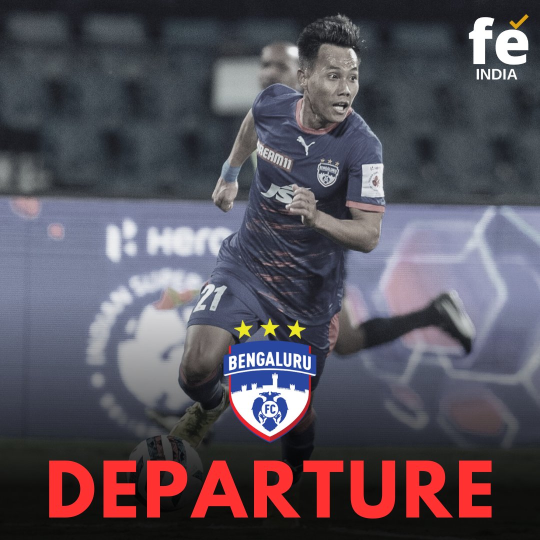 Bengaluru FC officially announced the departure of winger Udanta Singh

#WeAreBFC #IndianFootball