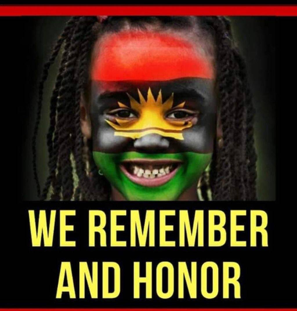 Sit at home order - 30th May 2023,Biafraland must be under key &amp; lock . 
Over 5million #Biafrans killed during the #Biafra &amp; #Nigeria civil war and nobody talk about them. 
#IPOB will talk about them and for that reason on 30th May 2023 there will be a total lock down of