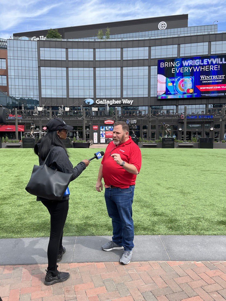 AmCollSurgeons's tweet image. Dr. David Shapiro speaking to @WGNNews in preparation for @Cubs First Responders Night! #StopTheBleed #NSTBM