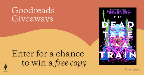 TorNightfire's tweet photo. Enter for a chance to win a copy of The Dead Take The A Train😈 

Bestselling authors @Richard_Kadrey and @casskhaw have teamed up to deliver a dark new story with magic, monsters, and mayhem 🚉 🍸

#giveaway closes 6.6.23🗽

https://t.co/otuvRsGa4x https://t.co/dRRN7EJXjF