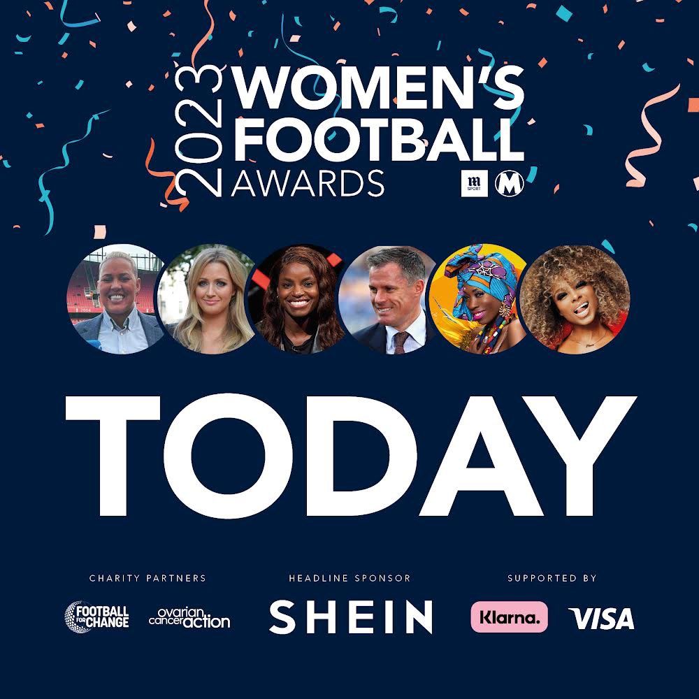 In just a few hours the #WomensFootballAwards will kick off in London. Stay tuned to our socials as we will be bringing you all the updates throughout the ceremony 🤩⚽️