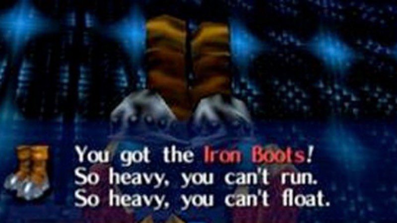 jdlevitt314's tweet photo. @Hyrule_Gamer_ IRON BOOTS! I want to sink to the bottom of a lake! I wanna get covered in ALGAE!!! https://t.co/BU7nC3Ua9O